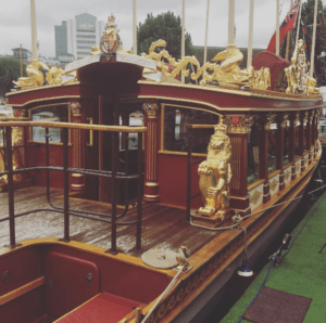 barge royale Elisabeth II Gloriana