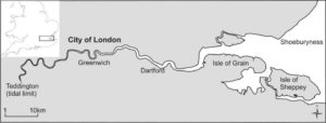 tidal thames map marees tamise