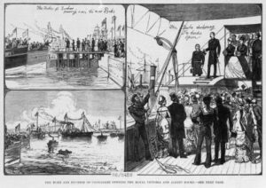 inauguration Albert Dock 1880