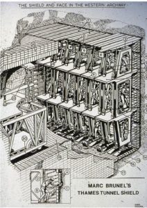 Tunnelier de Marc Isambard Brunel